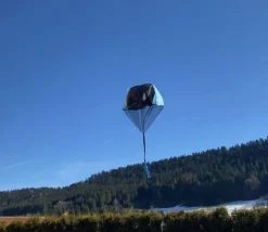 Parachutiste à lancer en plastique