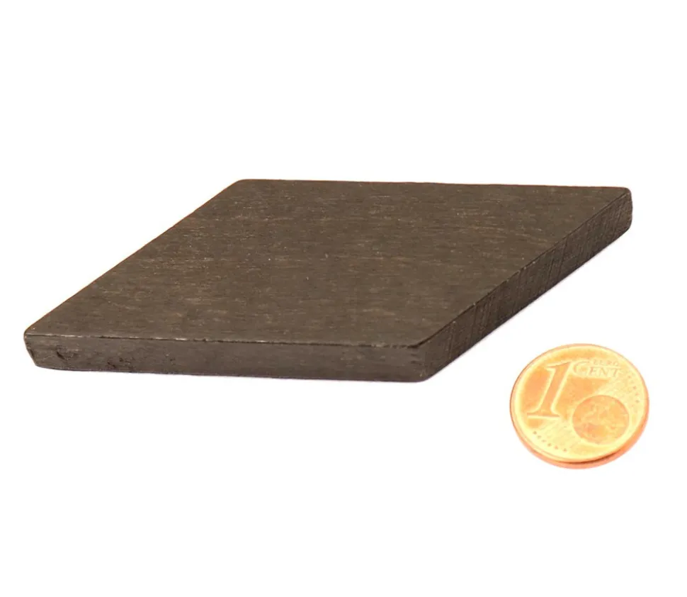 Parallèlogramme en bois 47 x 24 x 8 mm noir pour jeu achat en ligne