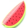 Pastèque en bois de 8.5 x 3.8 cm tranche jouet fruit