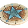 Pentacle en résine de 6.8 cm de diamètre à peindre