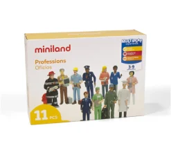 Personnages Métiers : 11 figurines de jeu réalistes 13 cm