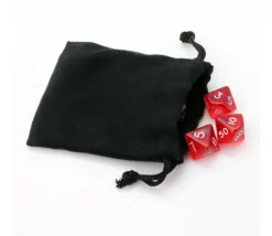 Petit Sac en velours 100 x 75 mm pour pions de jeux