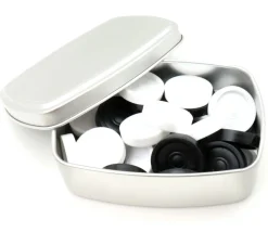 Petite Boite métal rectangulaire de 96 x 70 x 28 mm