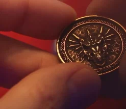 Pièce métal cuivré Forged dragon à l'unité