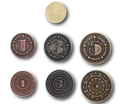 Pièce métal cuivré unité 1