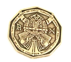 Pièce métal doré Dwarven