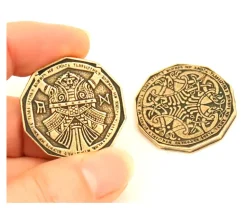 Pièce métal doré Dwarven