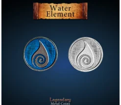Pièce métal élément eau à l'unité - water element Legendary