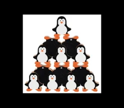 Pingouin en bois 40 x 42 x 15 mm à l'unité