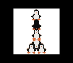 Pingouin en bois 40 x 42 x 15 mm à l'unité