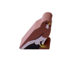 Pion Aigle marron en bois 15 x 15 x 10 mm