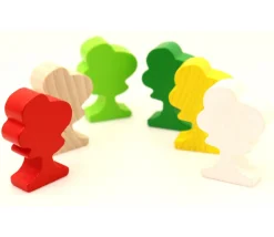 Pion arbre en bois 36x25x10 mm