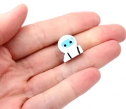 Pion astronaute en bois 16 x 15 x 10 mm