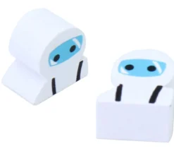 Pion astronaute en bois 16 x 15 x 10 mm