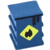 Pion baril pétrole / bidon huile en bois 15 x 10 x 10 mm pour jeu