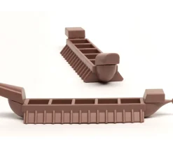 Pion bateau galère ou péniche 95 x 20 x 20 mm