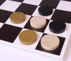 Pion bois 30 mm noir, doré ou naturel moulure soleil à l'unité