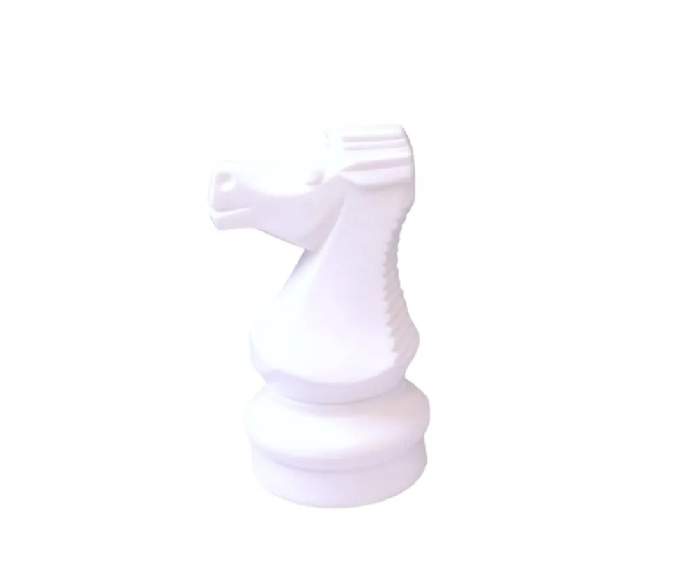 Pion Cavalier 21 cm- Pièce échec vendue à l'unité SAV jeu jardin