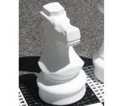 Pion Cavalier 21 cm- Pièce échec vendue à l'unité SAV jeu jardin