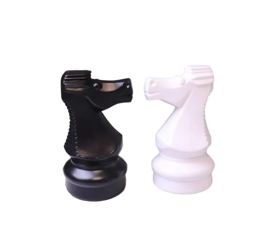 Pion Cavalier 21 cm- Pièce échec vendue à l'unité SAV jeu jardin