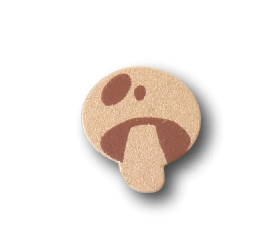 Pion Champignon en bois 16 x 15 x 5