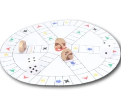 Pion Champignon en bois 16 x 15 x 5