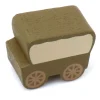 Pion chariot en bois pour jeu 17 x 15 x 10 mm