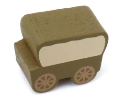 Pion chariot en bois pour jeu 17 x 15 x 10 mm