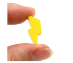 Pion éclair foudre énergie 23 x 9 X 8 mm en bois