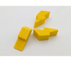 Pion éclair foudre énergie 23 x 9 X 8 mm en bois