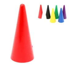 Pion cône plastique 15 x 35 mm jeu à l'unité