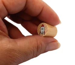 Pion cylindre personnalisé avec votre image