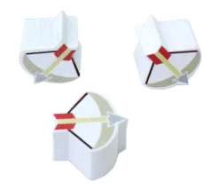 Pion de jeu arc et flèche en bois 15 x 15 x 10 mm