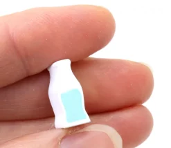 Pion de jeu bouteille d'eau en bois 16 x 6 x 10 mm