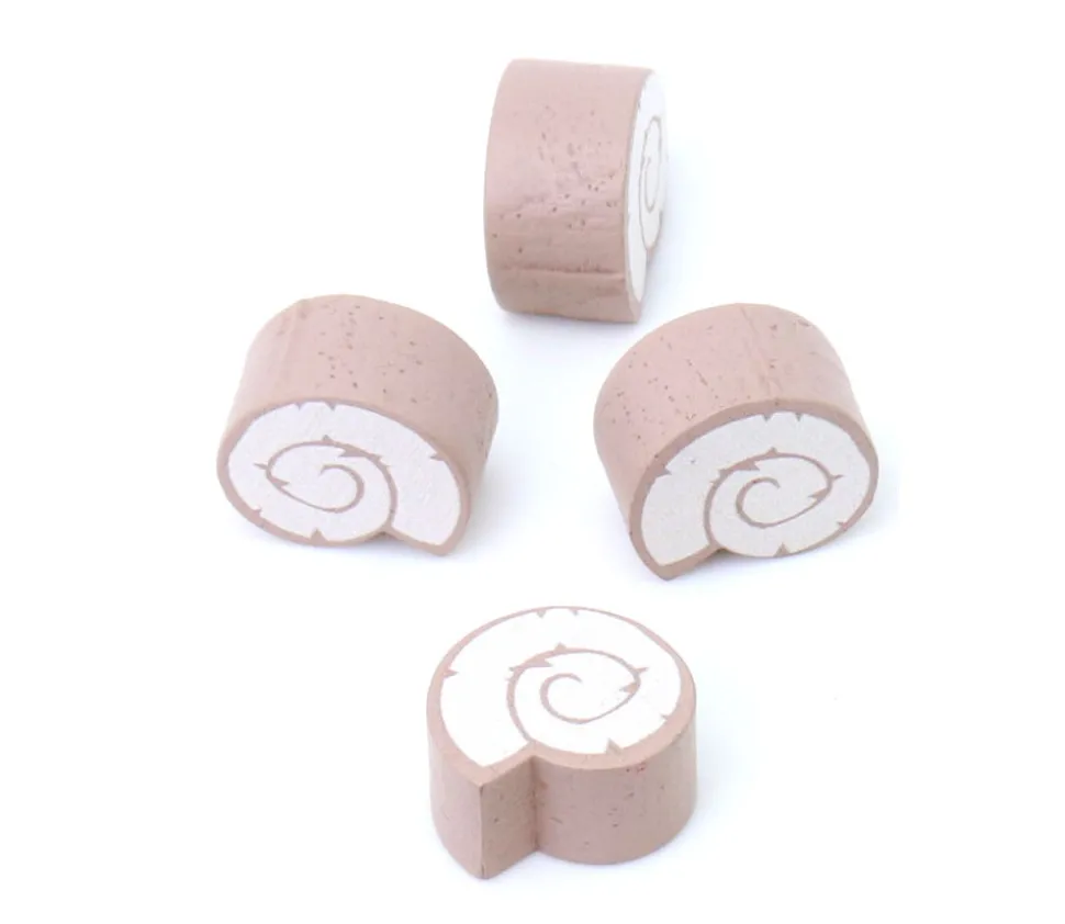 Pion de jeu escargot en bois 18 x 15 x 10 mm