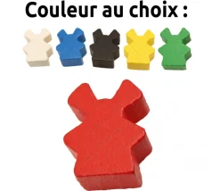 Pion de jeu petit moulin 16 x 10 x 8 mm à l'unité