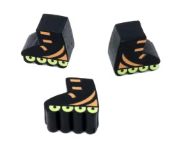 Pion de jeu roller skate en bois 16 x 17 x 10 mm