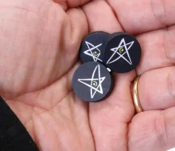 Pion Elder signe des anciens en bois 1.7 cm