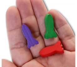 Pion en bois fusée 25 x 12 x 7 mm