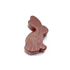 Pion en bois lapin marron animal 17 x 29 X 8 mm