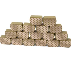 Pion en bois mur ou panier 24 x 15 x 10 mm