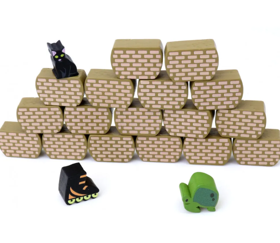 Pion en bois mur ou panier 24 x 15 x 10 mm