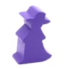 Pion en bois sorcière magicien violet 20 x 30 x 10 mm