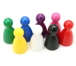 Pion en plastique 24x12 mm quille à l'unité