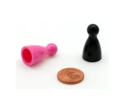 Pion en plastique 24x12 mm quille à l'unité