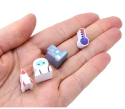 Pion fusée bois pour jeu 15 x 9 x 10 mm