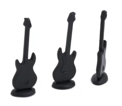 Pion guitare noire 16 x 51 mm