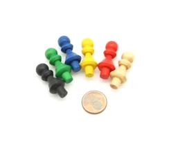 Pion Halma encastrable à l'unité dame chinoise 28 mm