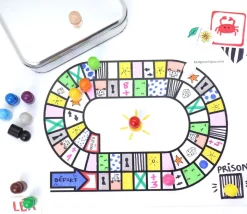 Pion joueur droit avec boule en bois 15 x 29 mm pour jeu à l'unité