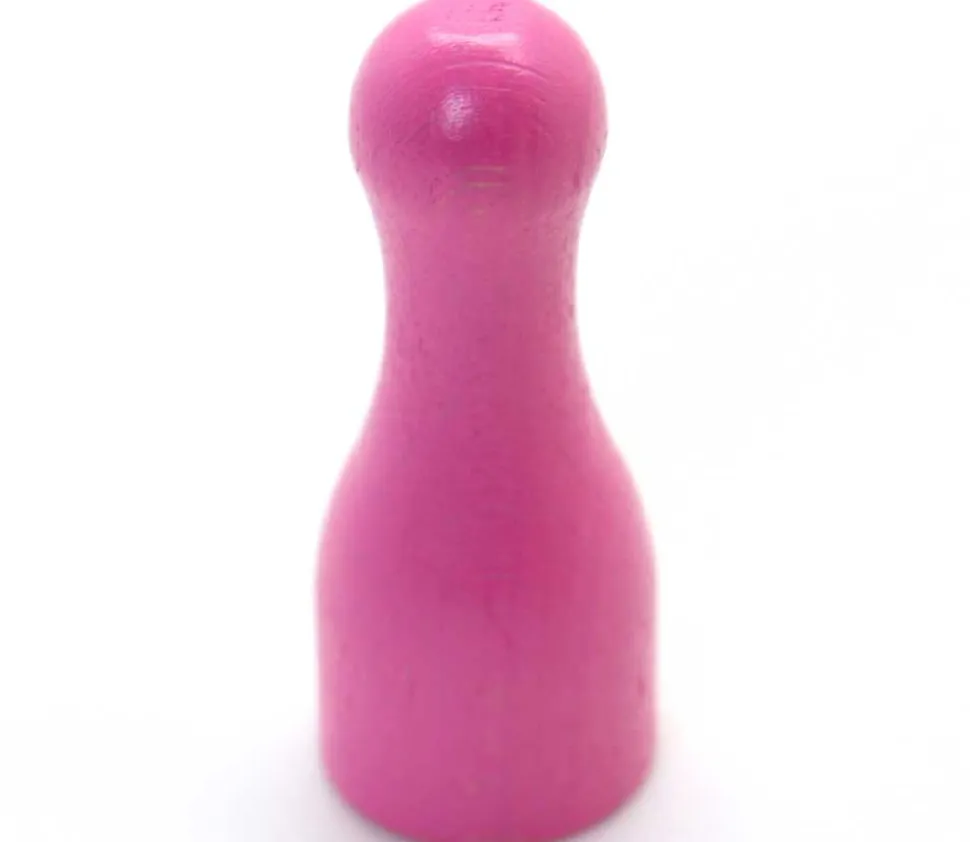 Pion joueur grand 25x60 mm en bois - 6 cm à l'unité